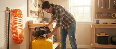 Tame Your Air Compressor: A Practical Setup and Safety Guide for DIYers