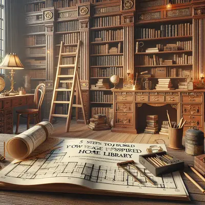 5 Easy Steps to Build Your Own Vintage Inspired Home Library