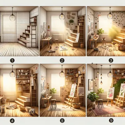 How to Create a DIY Art Studio at Home in 5 Easy Steps