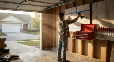 Build a Garage Tool Wall That Actually Keeps You Organized