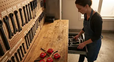 Stop Wasting Time Hunting Tools: Set Up a Smart DIY Workstation