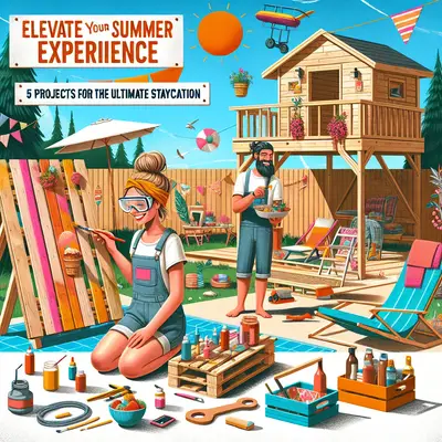 Elevate Your Summer Experience: 5 DIY Projects for the Ultimate Staycation