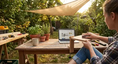 Build a Simple Backyard Workstation You’ll Actually Use