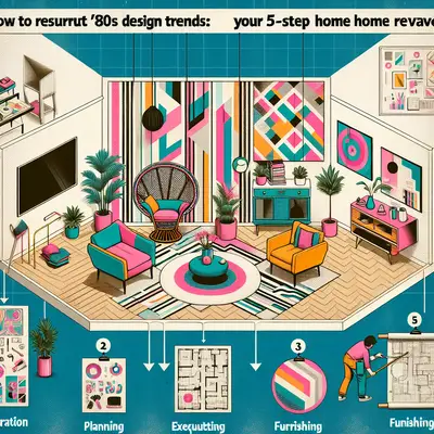 How to Resurrect '80s Design Trends: Your 5-Step Guide to Retro Home Revamp