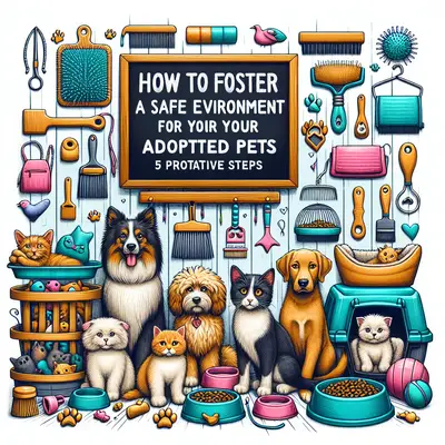 How to Foster a Safe Environment for Your Adopted Pets: 5 Proactive Steps